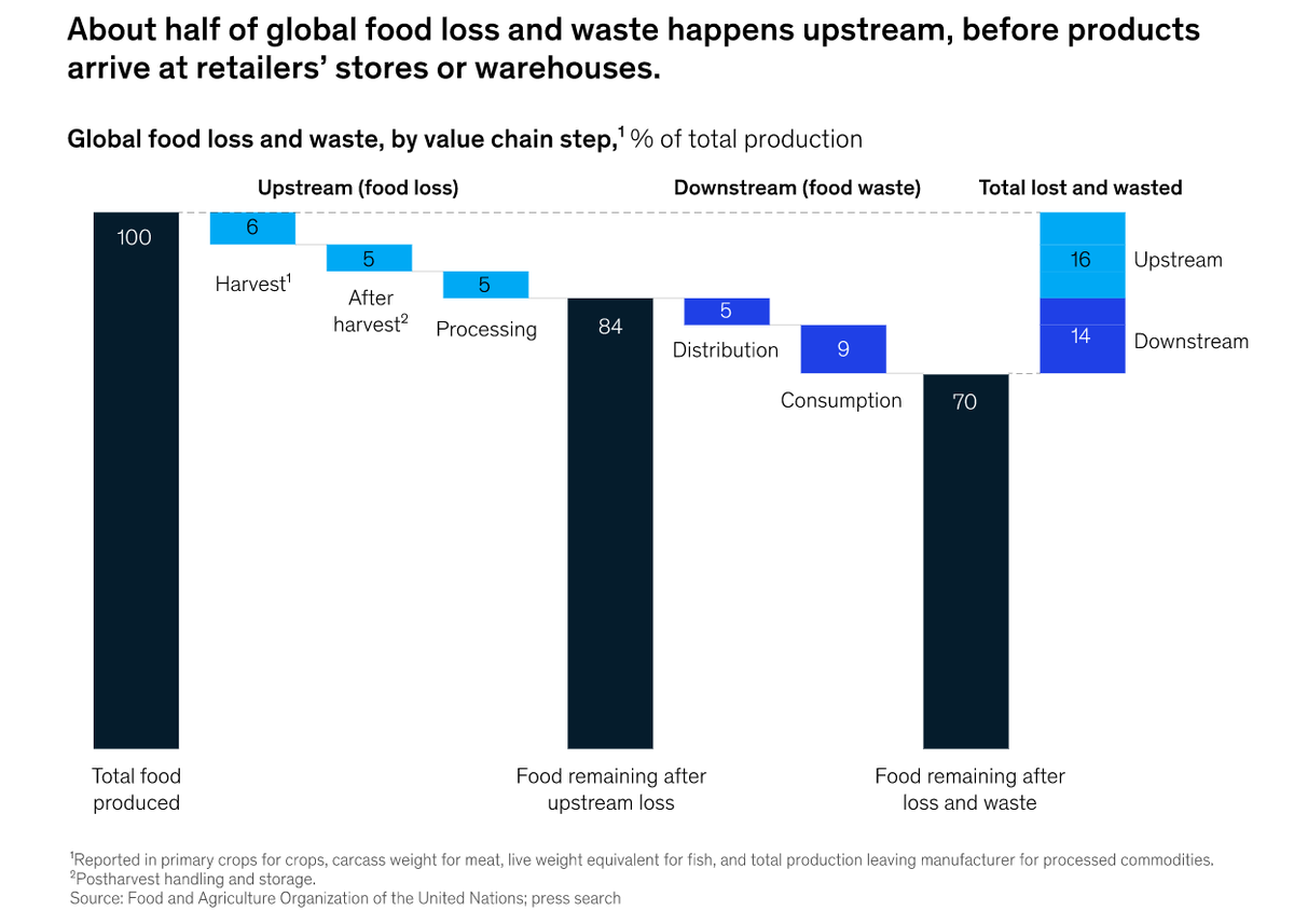 Food loss and food waste (they are not the same)