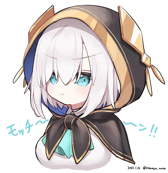 #マル描いてちょんっモチモチ 