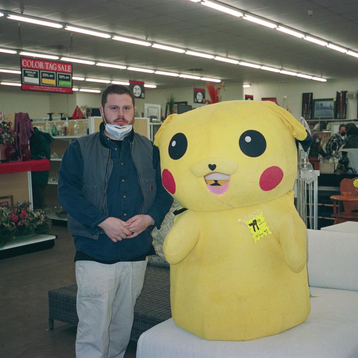 I painted my Pikachu photo