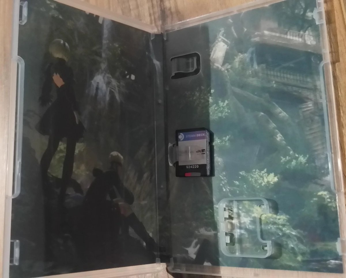 Steam Deck Life on Twitter "Someone created a custom physical game