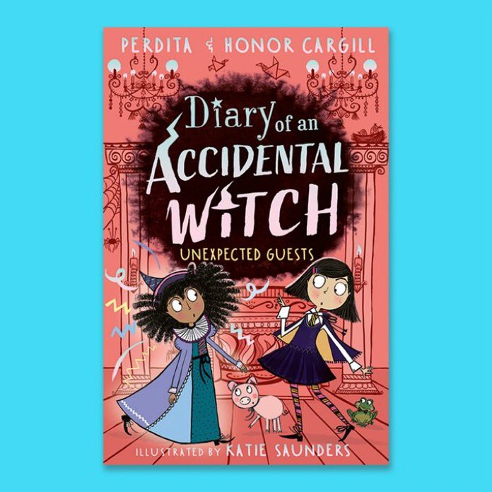 It’s not out until 2 February but we’re giving away one of our early author copies - signed with a bookmark. To enter just RT and follow me and @HonorCargillM before January 20th 8pm. Winner drawn randomly. UK only. #giveaway #kidsbooks #funnybooks #DiaryofanAccidentalWitch