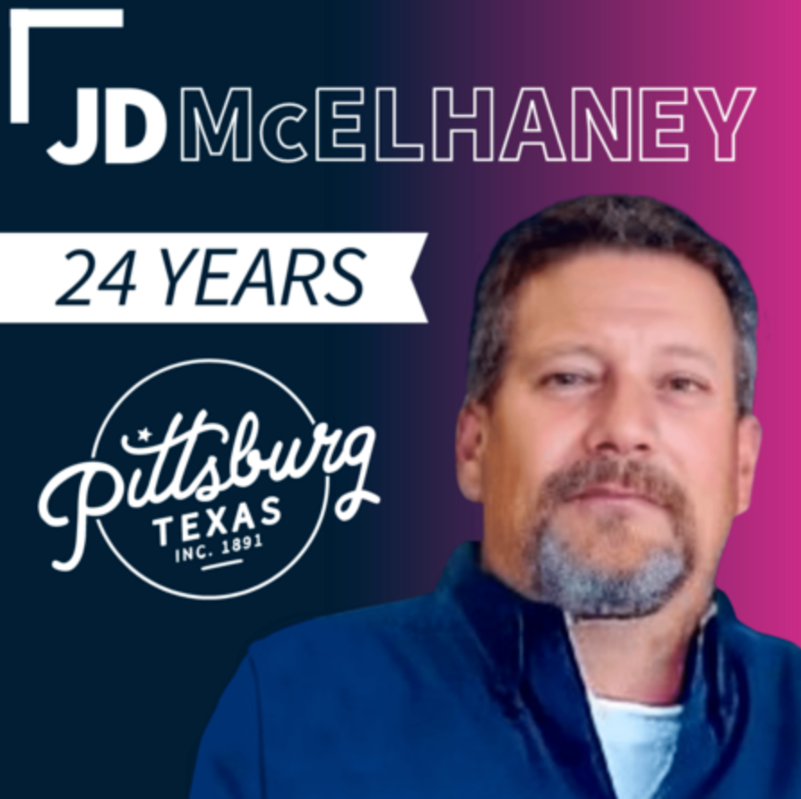 PittsburgTexas's tweet photo. Happy anniversary to J.D. McElhaney!

#easttexas #pittsburgtx #etx #texastowns https://t.co/5EZWd1tzEC