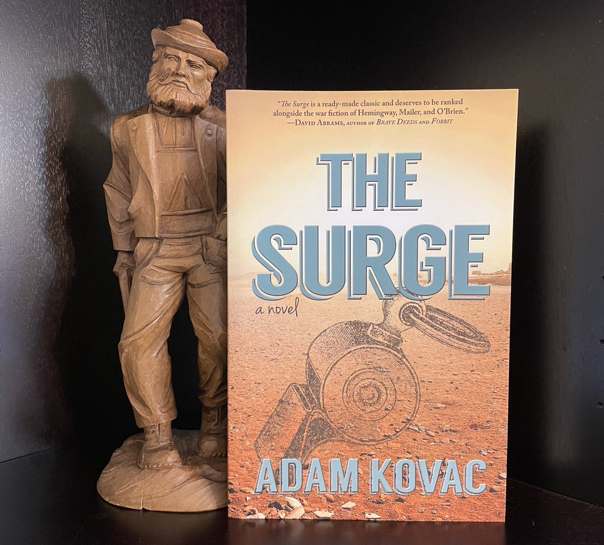 Boondock60mm's tweet image. Book birthday! The Surge, my debut novel, published Jan. 15, 2019. Look at you, champ. You’re all grown up!