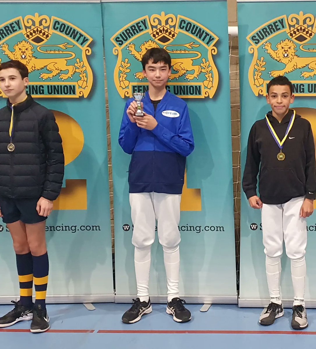 Surrey Youth Championships --D----
1st - Isha Miller U10
1st - Benjamin Dacquay U14
3rd - Anike Thompson U12