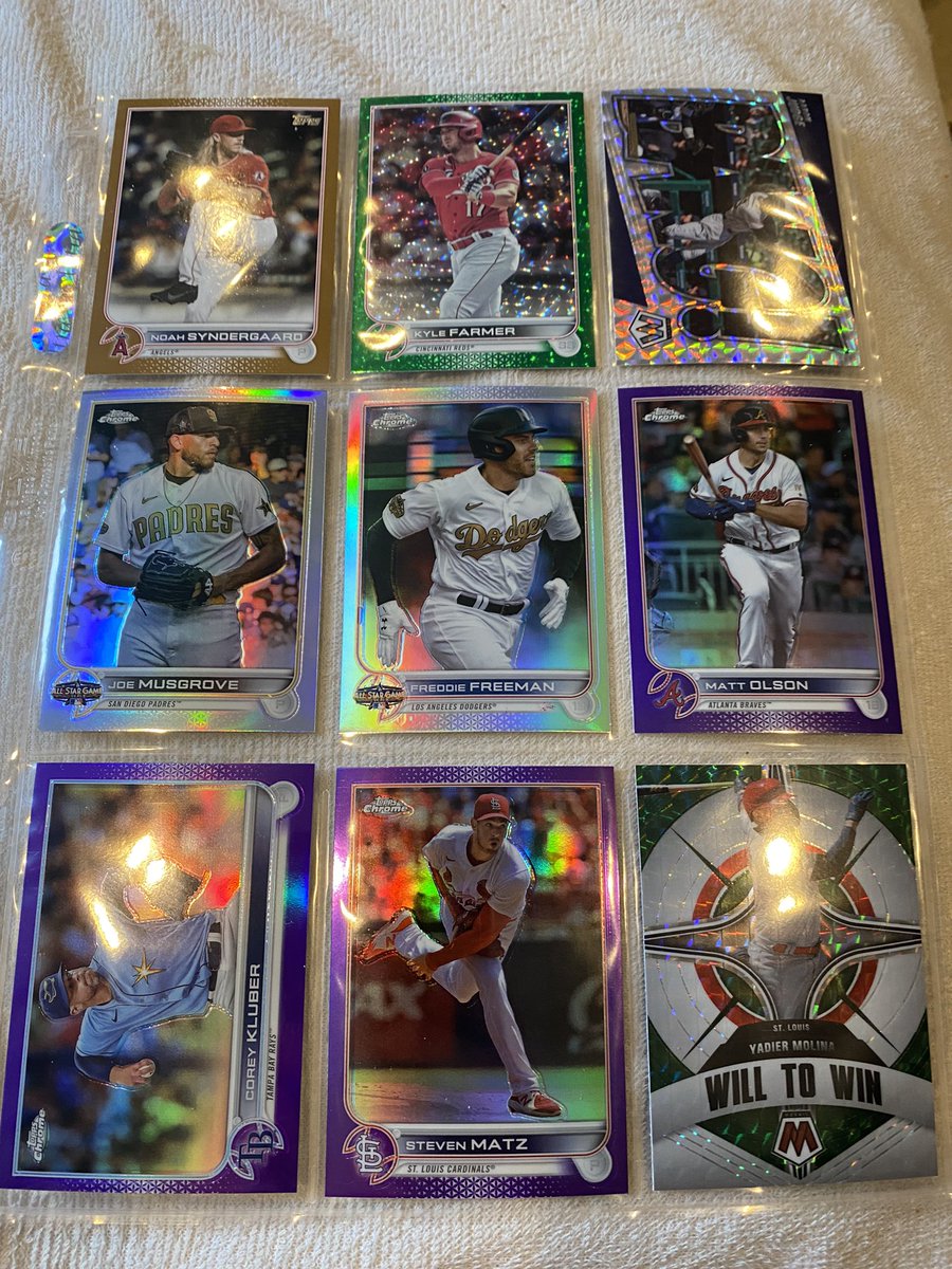 CCC_collects's tweet photo. I am looking for help closing out 2022 ⚾️ sets: chrome, chrome update, stadium club, heritage, and archives. Some of what I have to trade is in this thread. Also will include list. On tcdb at same handle. https://t.co/l3c4Af7rh2