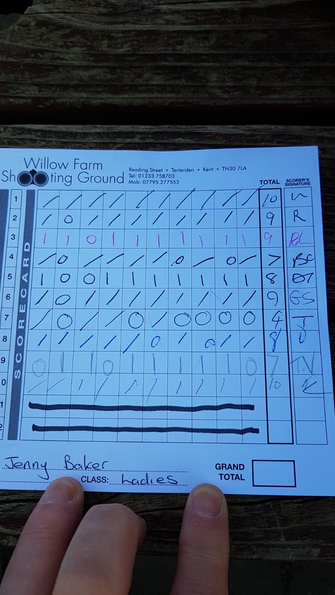 Sportrap for the 2nd time ever yesterday at AGL. Not a great day, but enjoyed most of it, except the last layout. No birds and a heavy shower made it hard work. 67. Back to my comfort zone today, ESP at Willow Farm. Really wind affected but good targets and sunny for once. 81.