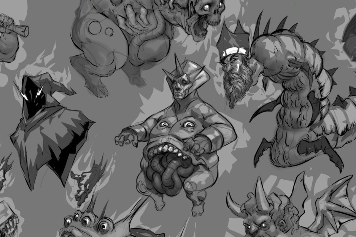 KaurNick's tweet photo. @berzerkstudio thanks for the great game, here are some doodles! https://t.co/PdFrYtuW8i