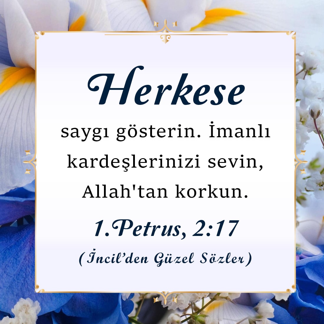 İncil'den Güzel Sözler