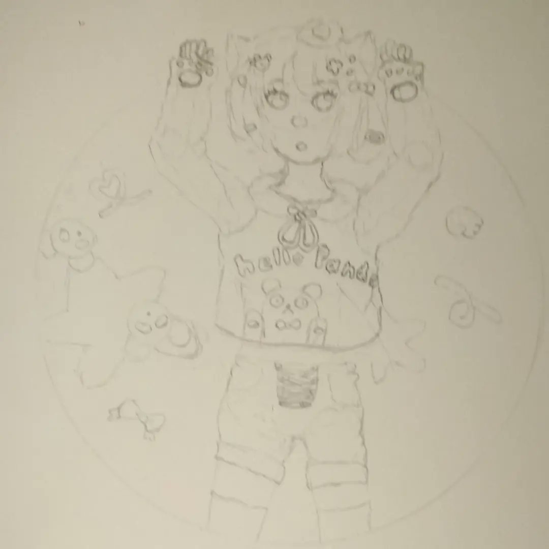 KimboLaurel's tweet photo. This is #dtiys of @trytryagain_ .

#trytryPANDAdtiys #traditionalart #cute #art #drawings https://t.co/RidS0GI114