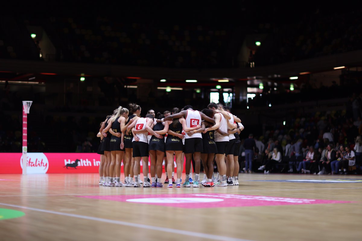 That's a wrap on the curtain raiser 🎬

Congratulations to the <a href="/EnglandMMNA/">England Men's & Mixed Netball Association - EMMNA</a> Thorns for their 42-64 win and thanks for two great games against the Future Roses 🤝