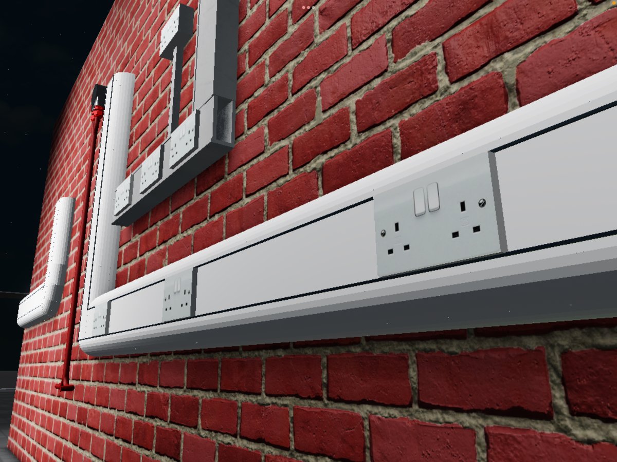 WeAre_RTech's tweet photo. It's 2023... Here's what's new! Have a sneak peak of our Dado Trunking pack.
#ROBLOX #RobloxDev #RobloxDevs #RobloxDesigner https://t.co/m0musID6FY