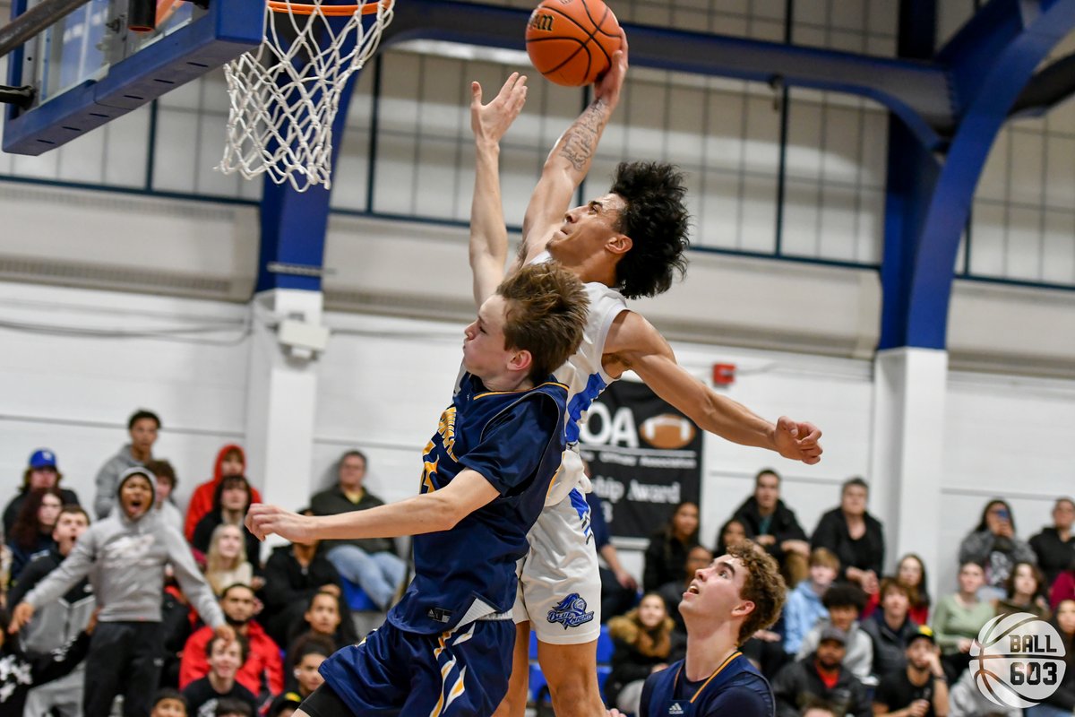 Ball603NH's tweet image. Manchester West defeated visiting ConVal, 88-61, on Saturday. The Blue Knights were led by Angel Castro (28 points), Max Shosa (24) and Aiden Scott-Beaulac (19). ConVal’s Joe Gutwein’s 21 points. 

Check out the full photo gallery by Cindy Lavigne… ball603.com/2023/01/15/wes…