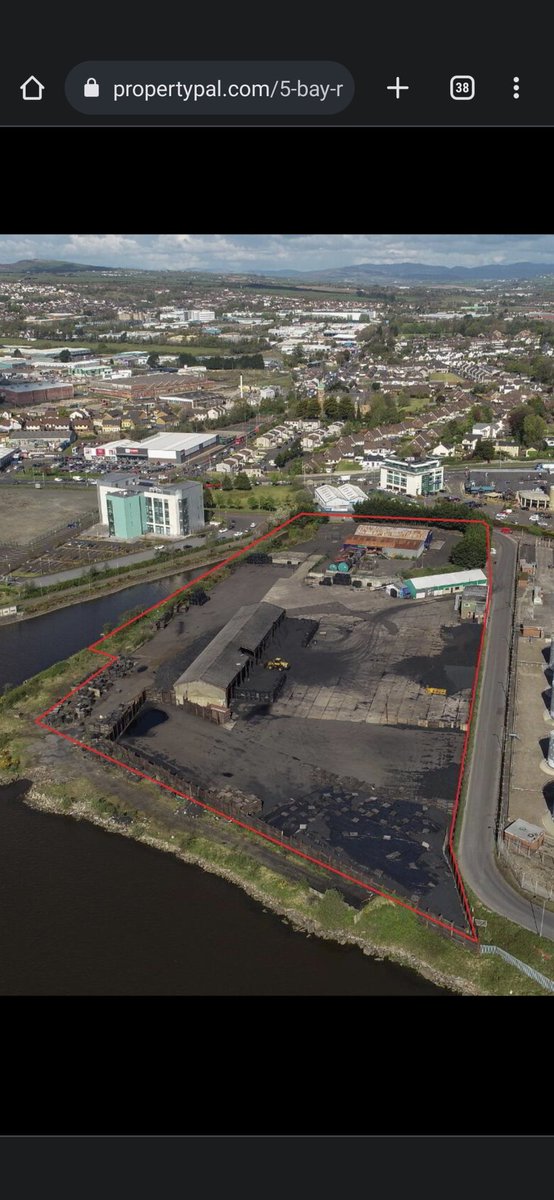 FergieThfc's tweet photo. 6.9 acres for sale @derrycityfc get your finger out put a stadium here. https://t.co/ysLMl5ks6D