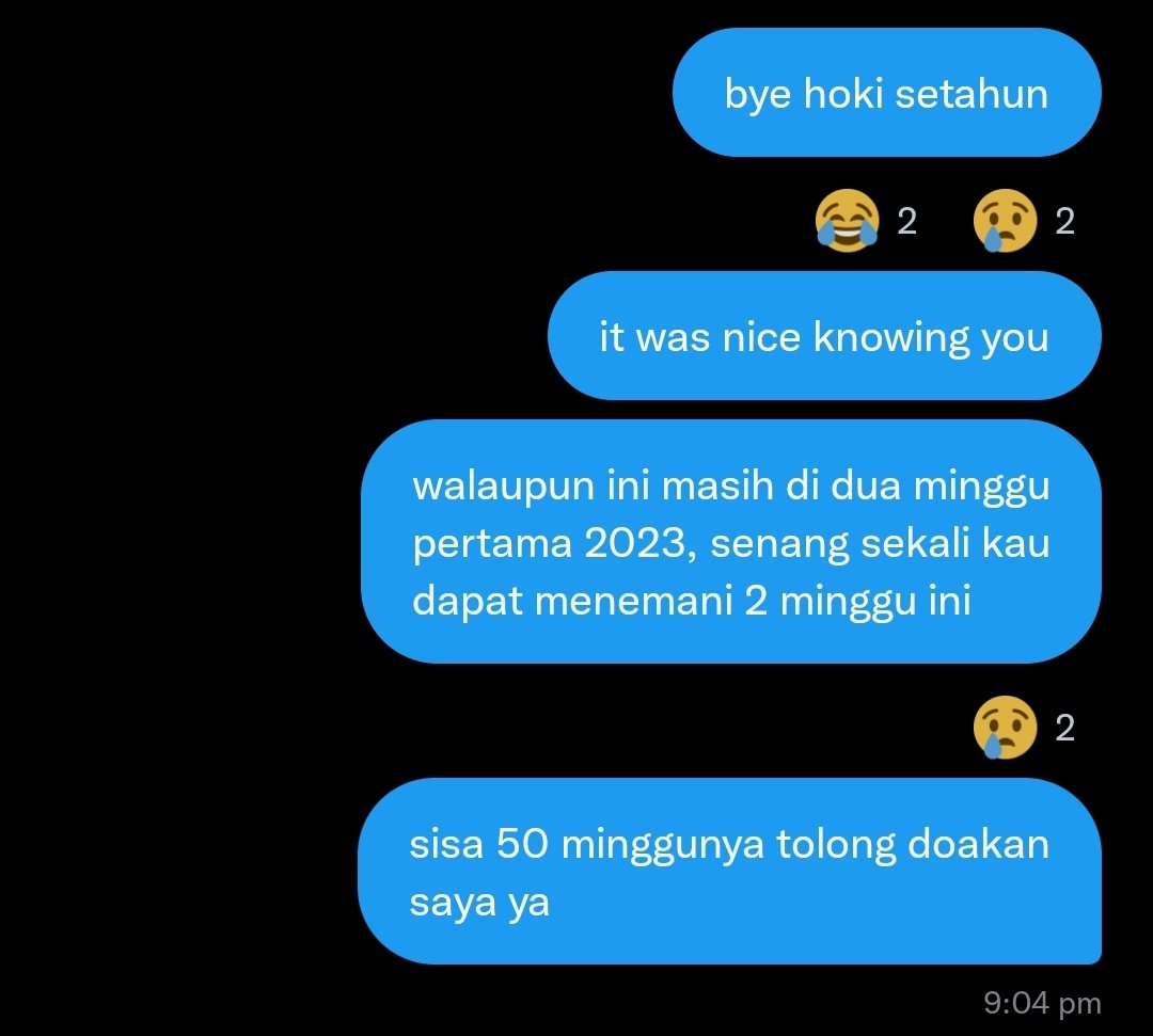 🪶 doakan munares tetap waras untuk sisa 50 minggu di tahun ini