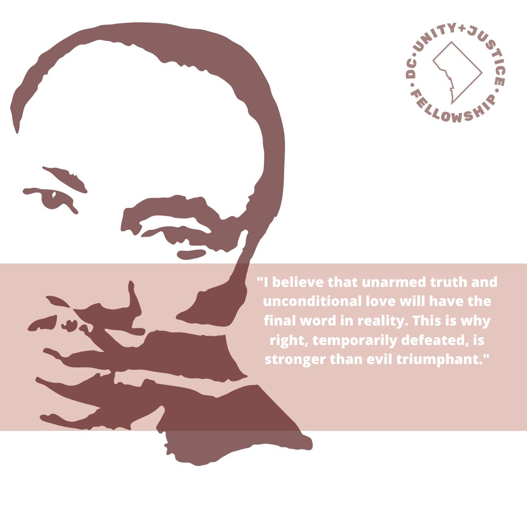 dcunityjustice's tweet photo. Happy Birthday Rev. Dr. Martin Luther King Jr. 
Join us this afternoon as we celebrate, his life, his legacy and his posture towards Biblical justice. 

Link in the tweet thread below. https://t.co/SrR1fqmFJw