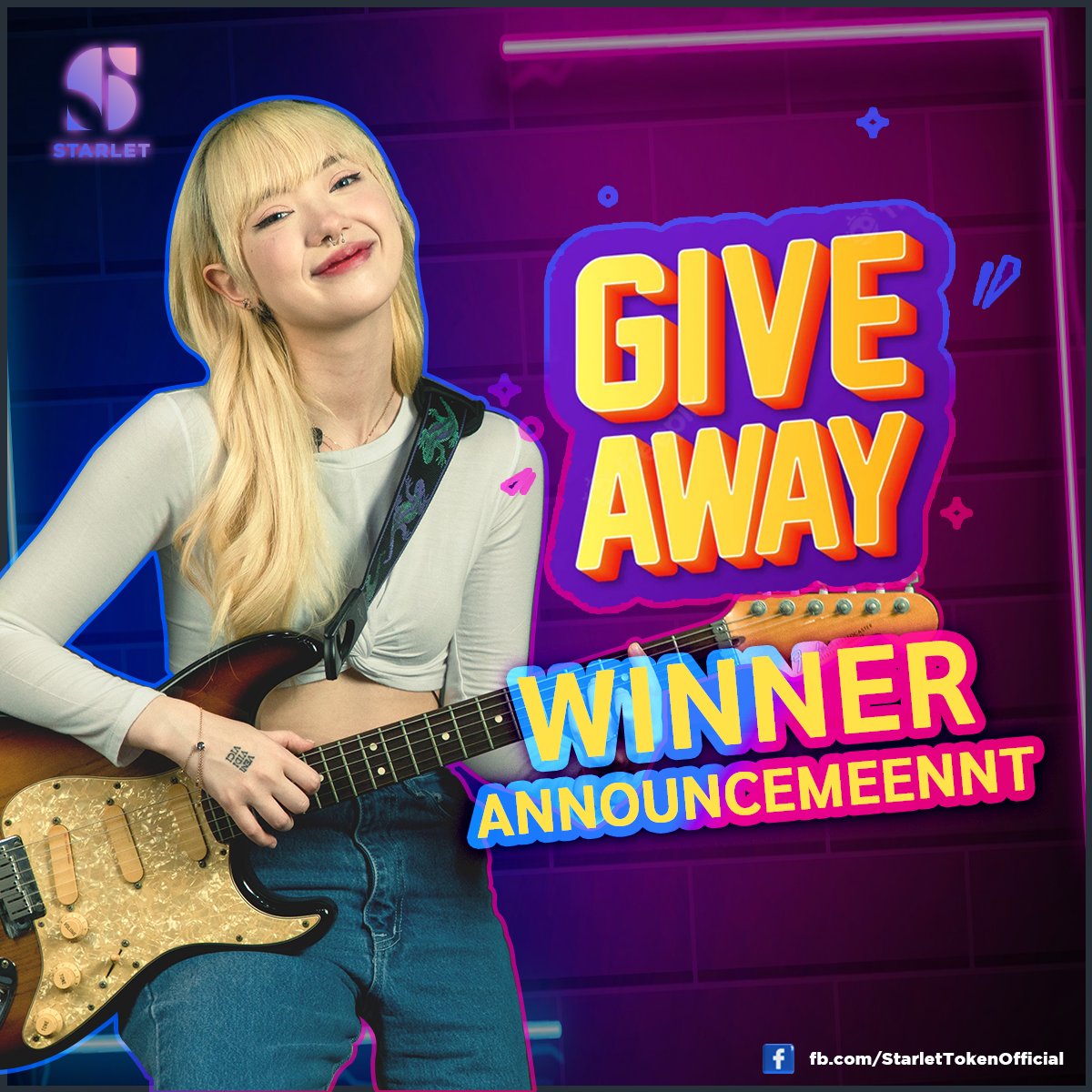 StarletToken's tweet image. 📣 Starlet Giveaway #1 Winner Announcement!! 📣 
🎊 Congratulations to all of the winners that share 80,000 STR 🥳🎉
.
✅ You can check the list of winners at this link. : docs.google.com/spreadsheets/d…

#Starlet #PloyChompoo #Rockbunn #MusicNFT #NFT #Giveaway #Event
