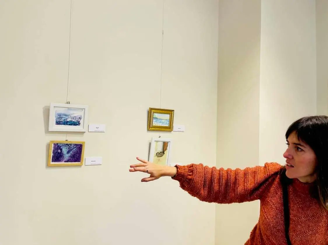 RedondoAlmandoz's tweet photo. Ayer visita guiada a la #expo Hasta el 28 en #Arkupe de #Aretxabaleta https://t.co/lagEipUuvn