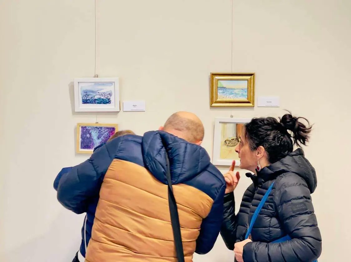 RedondoAlmandoz's tweet photo. Ayer visita guiada a la #expo Hasta el 28 en #Arkupe de #Aretxabaleta https://t.co/lagEipUuvn