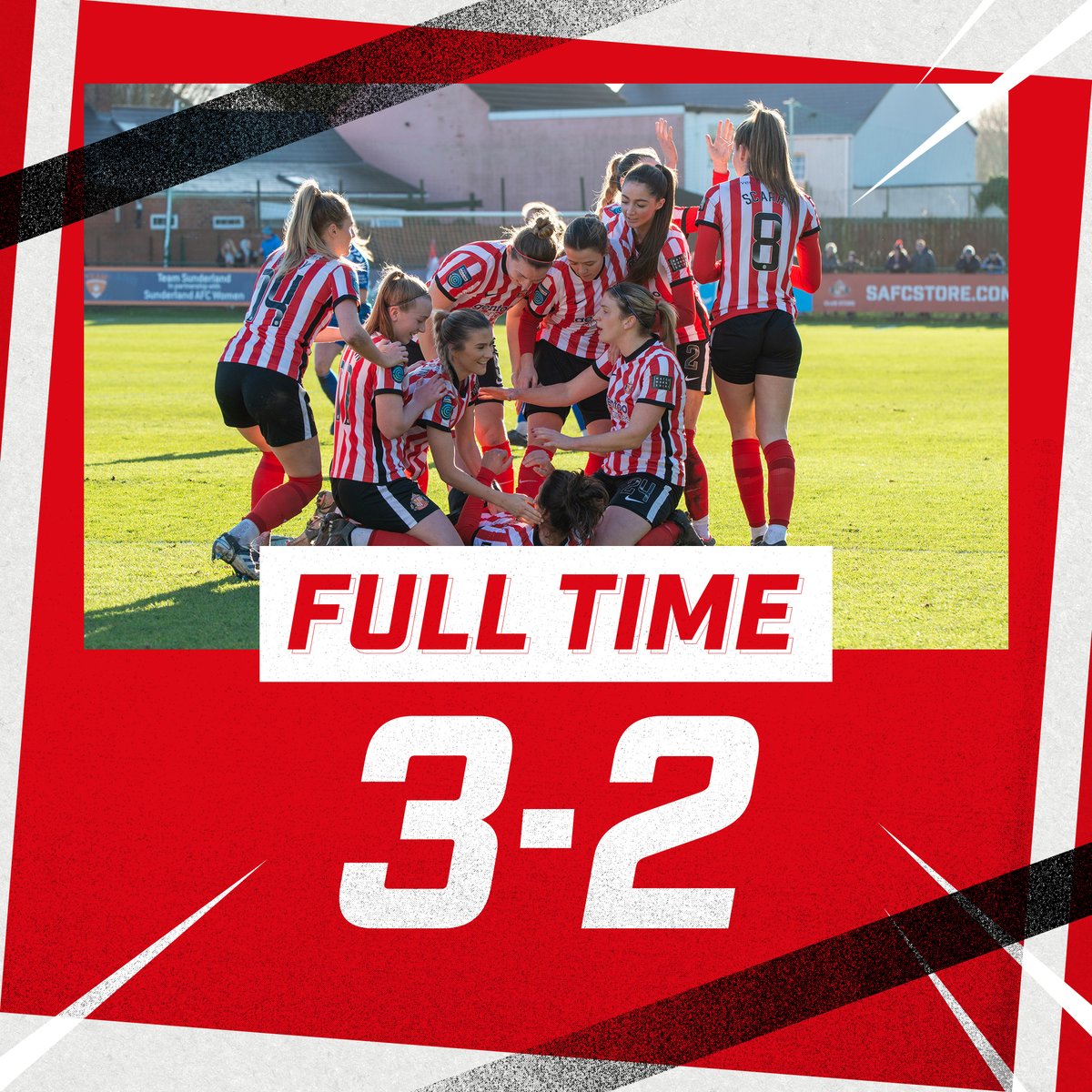 VICTORY IN THE DERBY! INCREDIBLE! 🤩

#SAFCWomen | #RiverWearDerby