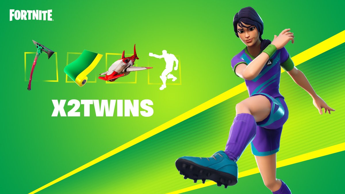 Kapirosco's tweet photo. O Vestiário do x2Twins estará disponível na Loja de Itens desta noite!

#Fortnote https://t.co/2Zi3FvKnOp