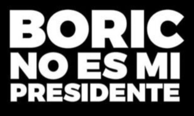 Quien más se suma amigos ? #boricnoesmipresidente