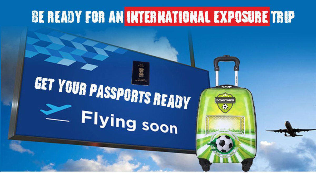 Be ready for an International Exposure Trip 
Get your passport ready ✈️ ✈️  Flying Soon 

#internationalfootball #exposurefootballcamp #football