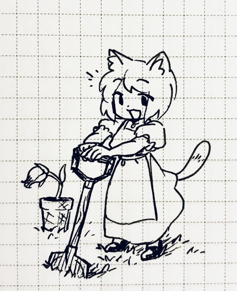 Gardening cat~ 