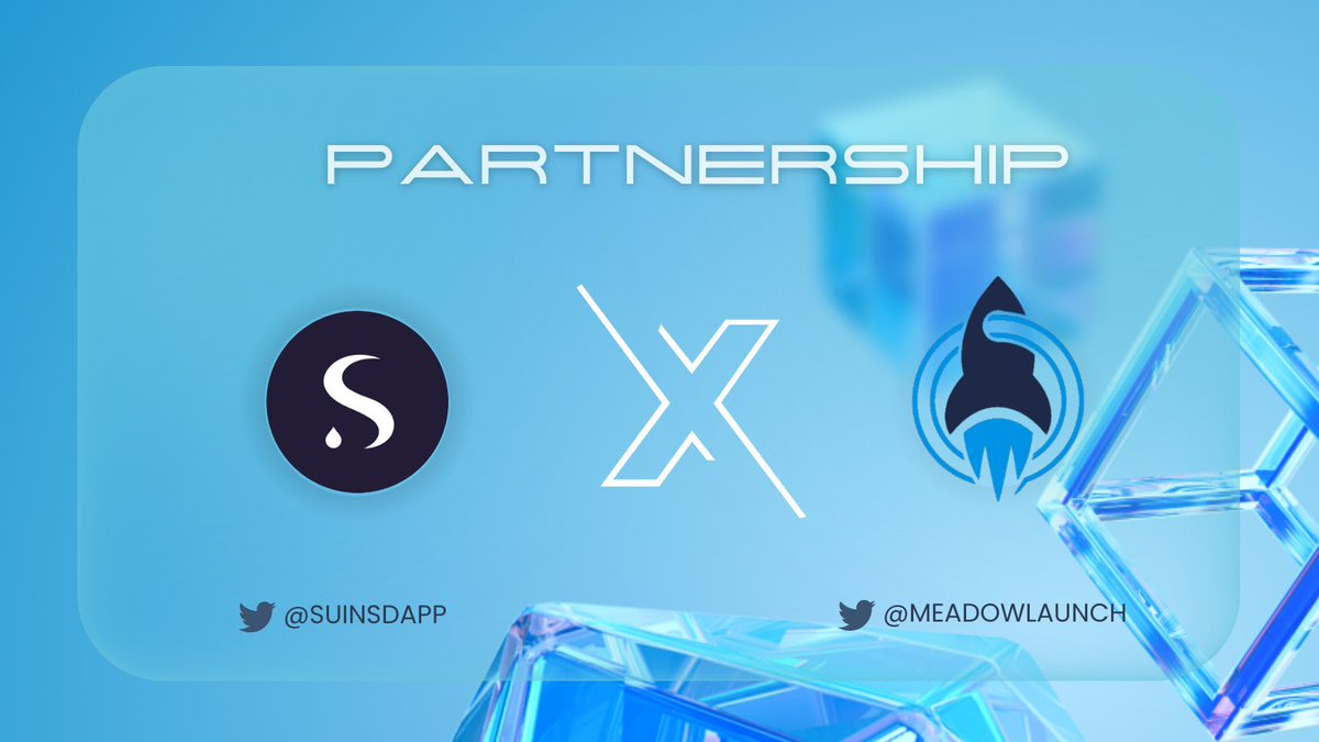 Meadow (@meadowlaunch) on Twitter photo Partnership announcement with <a href="/SuiNSdapp/">Sui Name Service (SuiNS)</a> 🥳📣
5 OGs #giveaway ⚡️
1. Follow <a href="/meadowlaunch/">Meadow</a> & <a href="/SuiNSdapp/">Sui Name Service (SuiNS)</a>
2. ❤️ & RT
3. Join both our discords:
discord.gg/meadowlaunch
discord.com/invite/suinsda…
#sui #suiecosystem #launchpad #meadowlaunch #suinetwork #Ai Partnership announcement with <a href="/SuiNSdapp/">Sui Name Service (SuiNS)</a> 🥳📣
5 OGs #giveaway ⚡️
1. Follow <a href="/meadowlaunch/">Meadow</a> & <a href="/SuiNSdapp/">Sui Name Service (SuiNS)</a>
2. ❤️ & RT
3. Join both our discords:
discord.gg/meadowlaunch
discord.com/invite/suinsda…
#sui #suiecosystem #launchpad #meadowlaunch #suinetwork #Ai