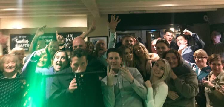 missingtheferry's tweet photo. A pleasure to play for Kevin and Andy at @SibthorpeArms  #NorthMymms 
A great turn out for 2 great fellas. Great to meet old friends and new.  ☘️✊🏻🍻🎻
Next up we’re at The Three Crowns #Bushey for the @BusheyFestival #MusicCrawl on Sat 28th Jan. 
On at 1pm - see you there? https://t.co/zDEtWwphY1