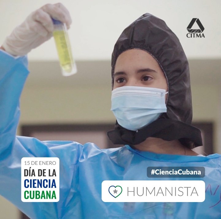 Llegamos al esperado 15 de Enero día de la #CienciaCubana, especial reconocimiento a los trabajadores, científicos, académicos, investigadores y tecnólogos por su compromiso creación y aportes, ser consecuentes con el llamado de Fidel, Raúl y <a href="/DiazCanelB/">Miguel Díaz-Canel Bermúdez</a>. Para Cuba nuestro Amor!