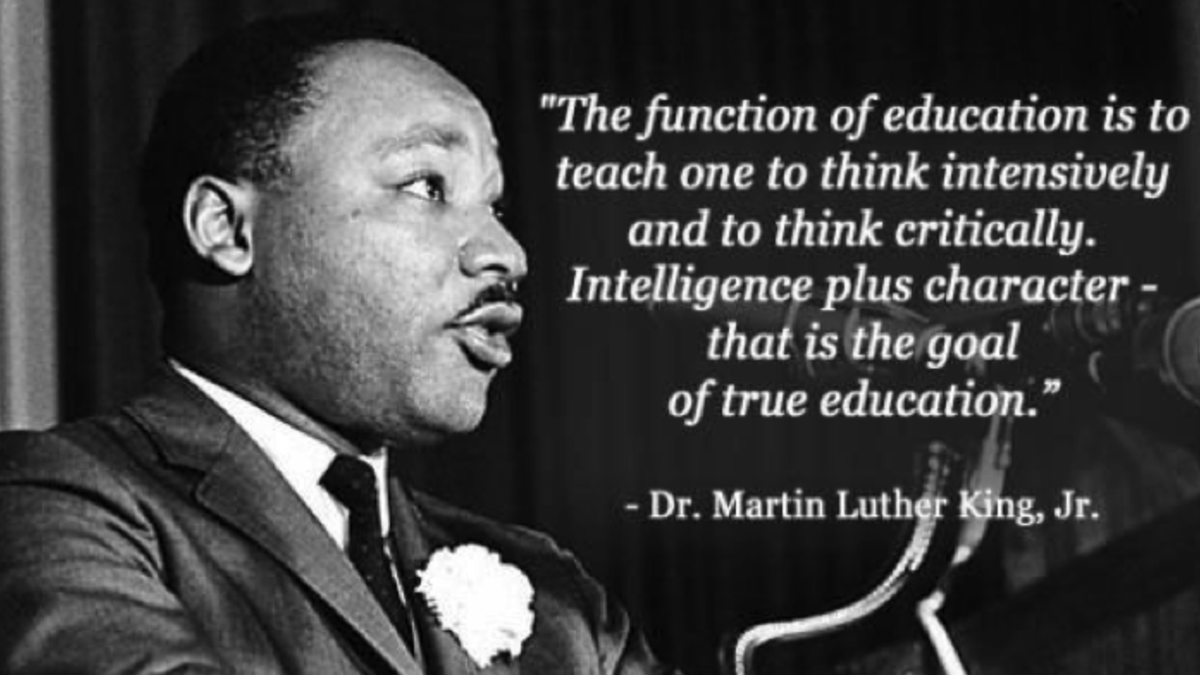 mcpsEDUCATOR's tweet photo. 1.29.63 | Happy Birthday Dr. Martin Luther King, Jr.
For those of us who have been called to educate, let's elevate Dr. King's dream that specifically speaks to the role of education in our classrooms and in our schools. #DoDrKingsDream #teachtothink #intelligenceandcharacter https://t.co/6PISYnhFac
