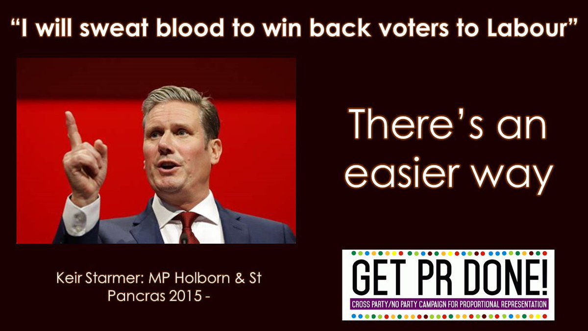 getprdone's tweet image. If your political party is internally bleeding members, ideas and policies maybe refer yourself to the electorate (all of them). @Keir_Starmer #GetPRDone