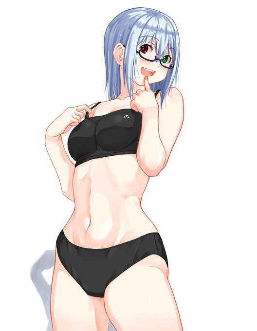 うちの子練習。肌とお腹周りとか…。 