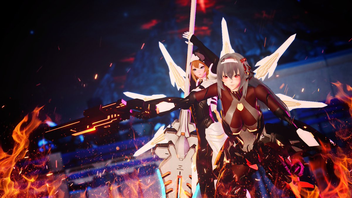 Nlghtmal2e_PSO2's tweet photo. #PSO2NGS #PSO2NGS_SS #PSO2GLOBAL #RappyMail 

@IvoruMmd as Rapunzek
@Nlghtmal2e_PSO2 as Modernia 

I've been kinda doing a lot of Nikke cosplay lately both in PSO2 and irl . https://t.co/VSkYUxmzyi