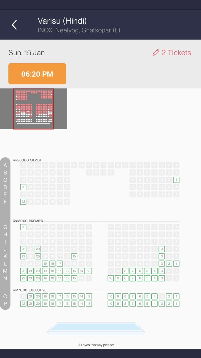 5Konar's tweet photo. #Varisu (Hindi Version) Mumbai

#VarisuBookings
#VarisuPongal2023 
#VarisuPongalWinner 
#VarisuBlockbuster 
#ThalapathyVijay𓃵 https://t.co/Ot5AI0SA5J