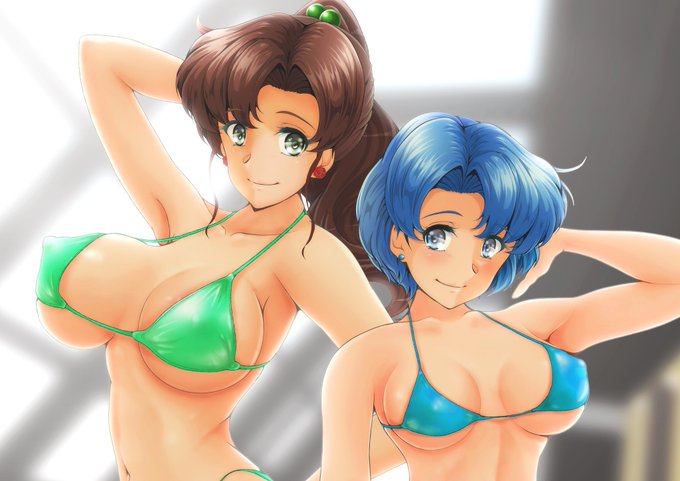 ぼちぼち過去絵。
まこちゃん亜美ちゃん。 