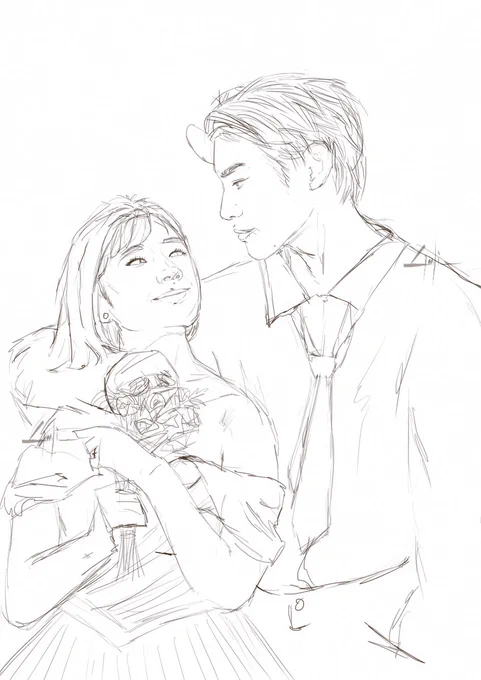 Sharing some progress shots of the commission I did for @erin_kay_books 's latest book Kosmic Heart! https://t.co/i6Xy1FBSYW 