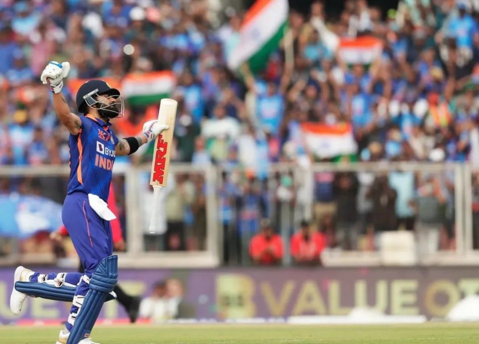 akhila_jogu's tweet photo. Again..... 
The king is back ❤️ @imVkohli
74th Is here 🐐 #ViratKohli𓃵
The brilliance knock from @ShubmanGill #thefutureofindiancricket ✨
#2tons https://t.co/SsO7U1cGlM