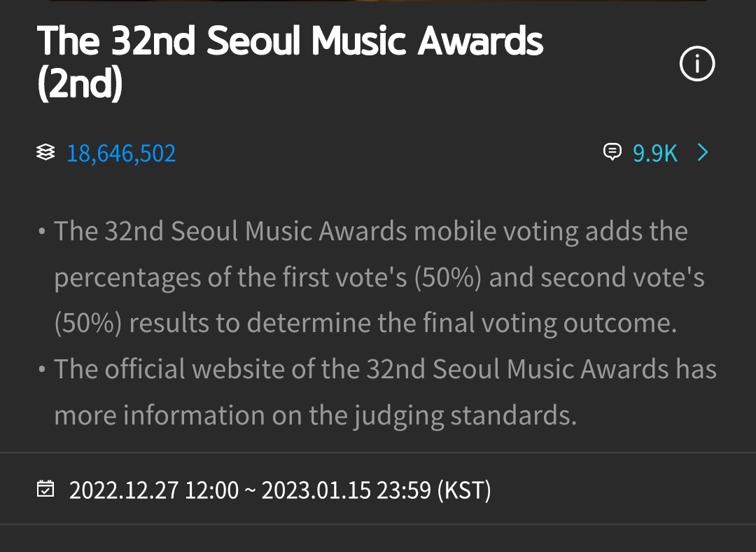 @OverlordEXO_ 100% voting but 50:50 for percentage in 1st and 2nd round