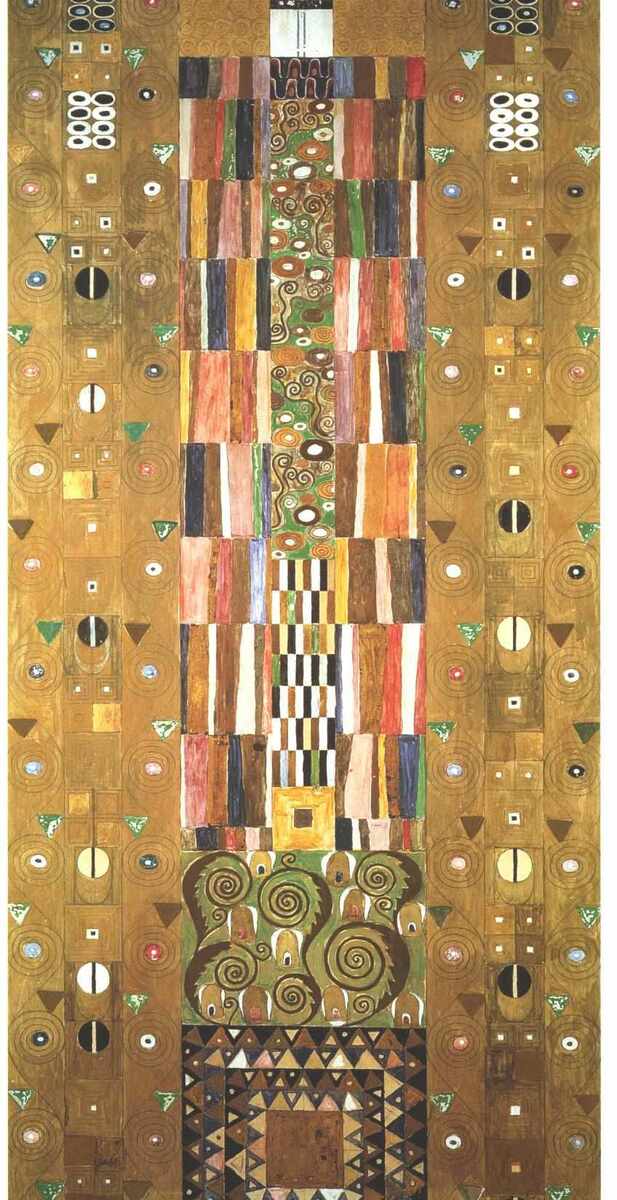 artistgklimt's tweet photo. Design for the Stoclet Frieze. Knight, 1905 #artnouveau #klimt https://t.co/8cnUvFj8NC https://t.co/KrFXLOm1ES