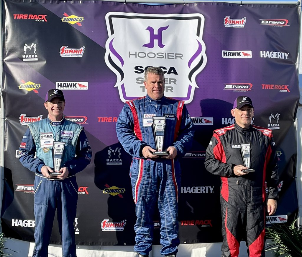 tim_gilvin's tweet photo. Brian Schofield wins SRF3! Followed by Bobby Sak and Denny Stripling!! @HoosierTire @SCCANews #hoosiersupertour2023 https://t.co/gZZgrFyklF