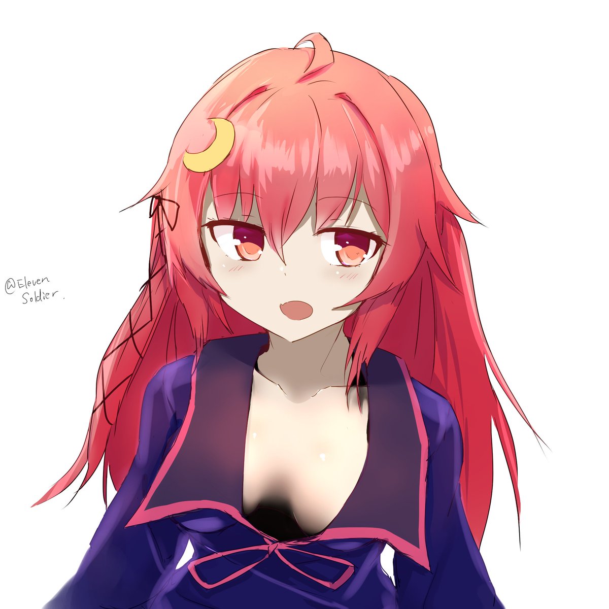 卯月(艦これ) 「卯月「しれいかぁ～ん～、逃がさないっぴょ～ん!」#艦これ版深夜の真剣お絵描き60」|ミノア十一等兵＠💉💉💉お絵かきぬいぬい中毒のイラスト