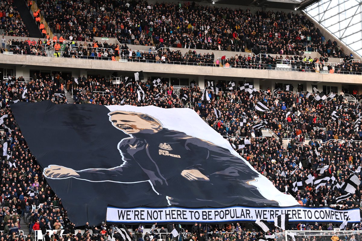 Eddie Howe's Black and White Army 👏