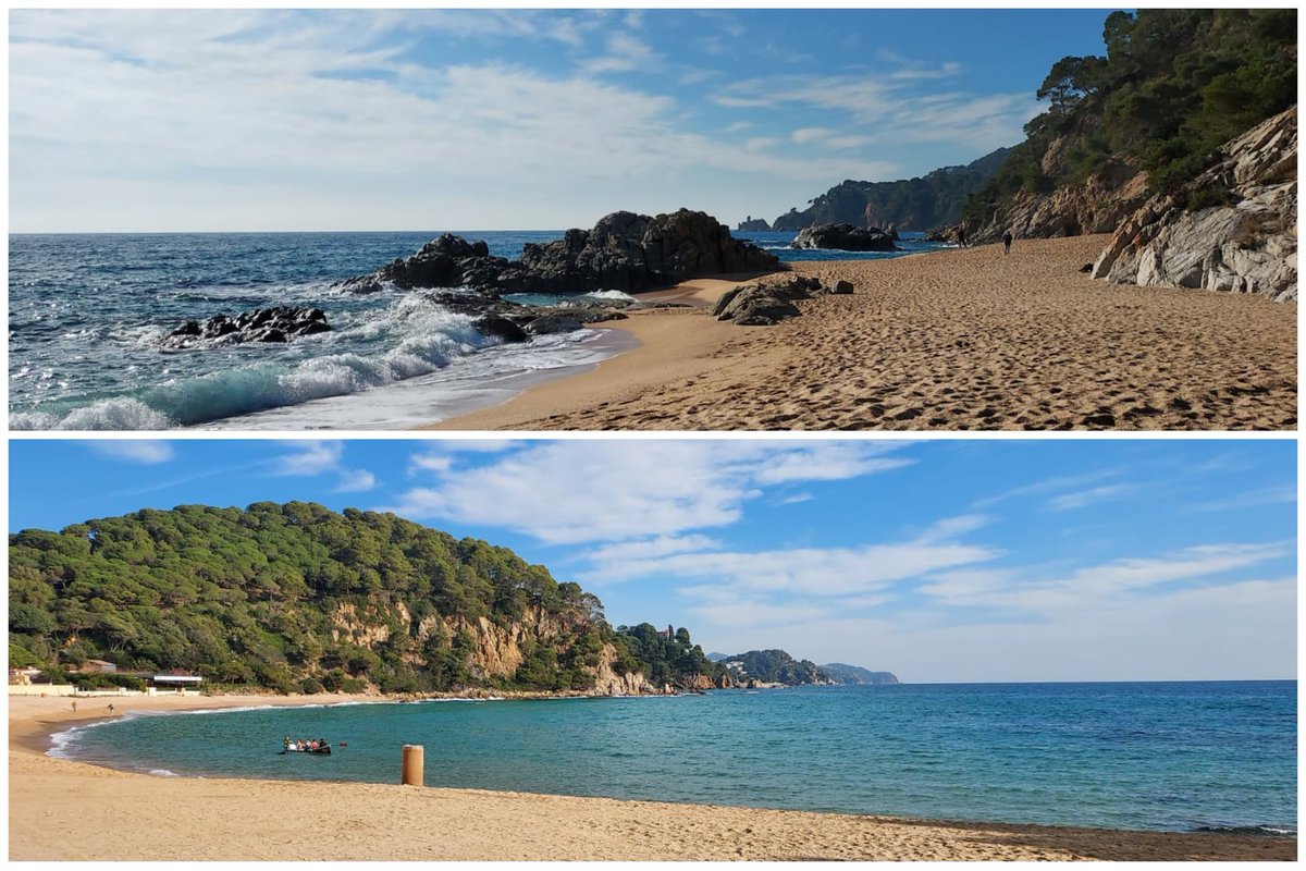 annaaulet's tweet photo. Matí esplèndid al litoral selvatà, a l'espera del canvi de temps...
#SaBoadella #SantaCristina #mylloret #ccclloret #somelquecompartim https://t.co/tRx67Me8dY