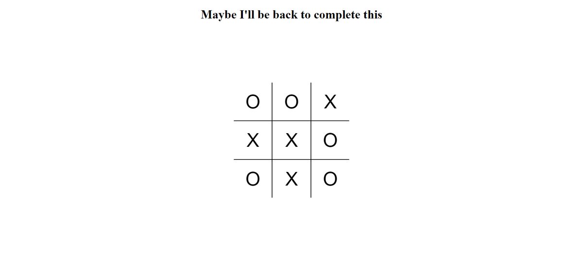 _prajal's tweet image. #DailyJavaScript
#Day2 

Built a TicTacToe game.
I messed up on game logic ugh😮‍💨
(Giving an excuse of &quot;more you make mistakes. more you learn from it&quot; 👀)