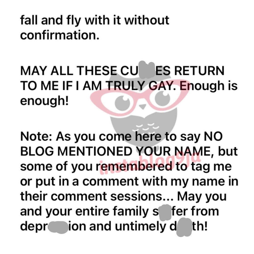 instablog9ja's tweet image. Gay Allegations: Tailor Yomi Causal finally breaks silence