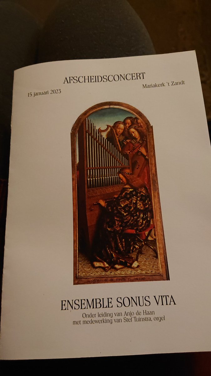 Volle bak in de Mariakerk in #tZandt bij het afscheidsconcert van #EnsembleSonusVita