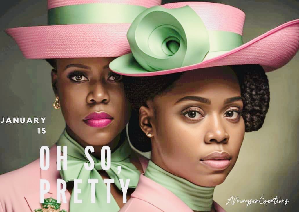 CherishPipkins's tweet photo. Happy Founders’ Day to my intelligent sorors of Alpha Kappa Alpha Sorority, Incorporated!  We have provided service to all mankind for 115 years! 💗💚 
#SoaringWithAKA 
#January15 
#1908 
#115Years
#KappaMu
#AlphaXiOmega
#OmicronMuOmega https://t.co/2Wtx6cyDyT