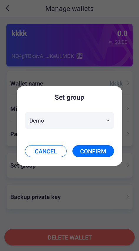 nirvana_chain's tweet photo. 🎁 In order to better manage wallets, we have added a wallet grouping module!
📢 If you are a big fan of NA, I think you will have multiple groups
💕Please quietly tell me your group number...
#NaChainGlobal #NAC https://t.co/w4F1OD2sI2