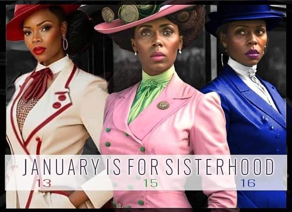 We may wear different colors but we are all Sisters!!!